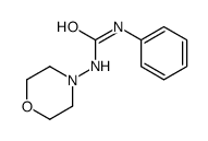 1-morpholin-4-yl-3-phenylurea Structure