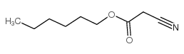 hexyl cyanoacetate Structure