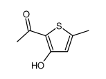 1-(3-hydroxy-5-methyl-2-thienyl) ethanone structure