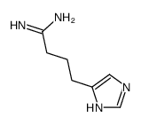 4-(1H-imidazol-5-yl)butanimidamide Structure