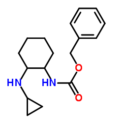 Benzyl [2-(cyclopropylamino)cyclohexyl]carbamate Structure
