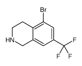 5-bromo-7-(trifluoromethyl)-1,2,3,4-tetrahydroisoquinoline Structure