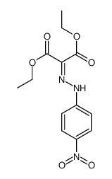 2-(4-Nitrophenyl)hydrazonomalonic acid diethyl ester Structure