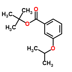 2-Methyl-2-propanyl 3-isopropoxybenzoate结构式