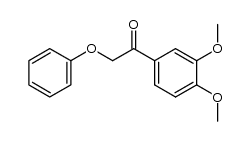 1-(3,4-dimethoxyphenyl)-2-phenoxy-1-ethanone Structure