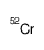 chromium-52 Structure