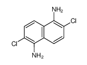 2,6-dichloro-naphthalene-1,5-diyldiamine结构式