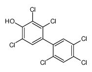 2,3,6-trichloro-4-(2,4,5-trichlorophenyl)phenol Structure