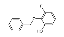 2-(benzyloxy)-3-fluorophenol结构式
