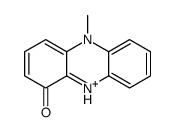 5-methylphenazin-10-ium-1-one Structure