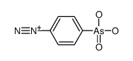 4-arsonobenzenediazonium结构式