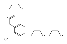 tributyl(3-phenylprop-1-en-2-yl)stannane Structure