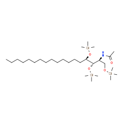 N-[(1S,2S,3R)-2,3-Bis(trimethylsilyloxy)-1-[(trimethylsilyloxy)methyl]heptadecyl]acetamide picture