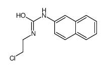 1-(2-chloroethyl)-3-naphthalen-2-ylurea Structure