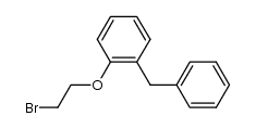 2-benzylphenol-2-bromoethylether Structure