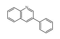 Quinoline, 3-phenyl- structure