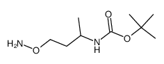 Carbamic acid, [3-(aminooxy)-1-methylpropyl]-, 1,1-dimethylethyl ester (9CI) picture