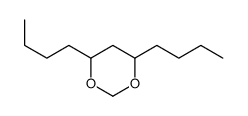 4,6-dibutyl-1,3-dioxane structure