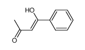 4-hydroxy-4-phenylbut-3-en-2-one Structure