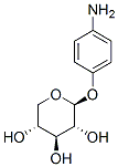 4-Aminophenyl-B-D-xylopyranoside Structure