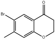 6-BroMo-7-MethylchroMan-4-one Structure