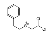 2,2-dichloroethyl(2-phenylethyl)silane Structure