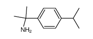 p-(2-Aminoprop-2-yl)-isopropylbenzol Structure