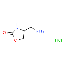 4-(氨基甲基)-1,3-恶唑烷丁-2-酮盐酸盐图片