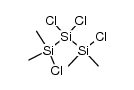 1,2,2,3-tetrachlorotetramethyltrisilane结构式