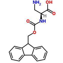 N2-芴甲氧羰基-L-2,3-二氨基丙酸结构式