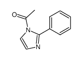 1H-Imidazole,1-acetyl-2-phenyl- (9CI) Structure