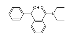 N,N-diethyl-2-(hydroxy(phenyl)methyl)benzamide Structure