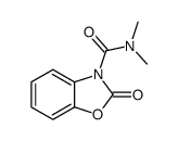 3-Benzoxazolinecarboxamide, N,N-dimethyl-2-oxo- Structure