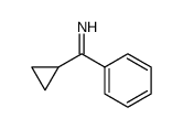 (cyclopropylphenylmethylene)amine结构式