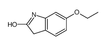 6-Ethoxy-1,3-dihydro-2H-indol-2-one结构式