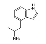 2-indol-4-yl-1-methyl-ethylamine Structure