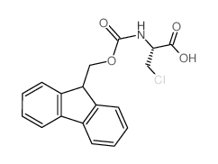 Fmoc-beta-chloro-L-alanine structure