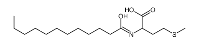 N-(1-oxododecyl)-DL-methionine结构式