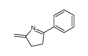 4-methylidene-2-phenyl-3,4-dihydro-2H-pyrrole结构式