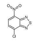 4-Chloro-7-nitro-2,1,3-benzothiadiazole structure