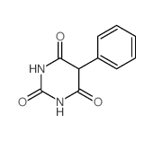 2,4,6(1H,3H,5H)-Pyrimidinetrione,5-phenyl- structure