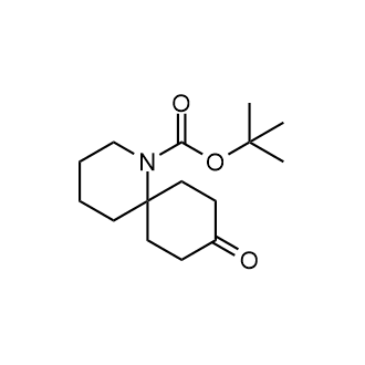 tert-Butyl 9-oxo-1-azaspiro[5.5]undecane-1-carboxylate structure