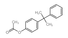 Phenol,4-(1-methyl-1-phenylethyl)-, 1-acetate picture