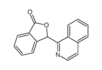 3-isoquinolin-1-yl-3H-2-benzofuran-1-one结构式