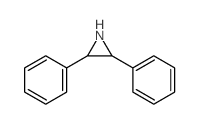 Aziridine,2,3-diphenyl-, (2R,3R)-rel- Structure