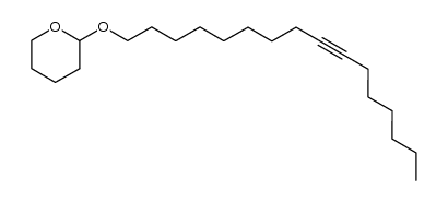 1-tetrahydropyranyloxy-n-9-hexadecyn结构式