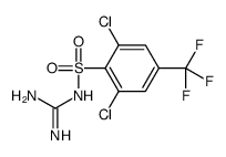 {[AMINO(IMINO)METHYL]AMINO}[2,6-DICHLORO-4-(TRIFLUOROMETHYL)PHENYL]DIOXO-LA MBDA~6~-SULFANE picture