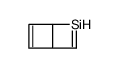 3-silabicyclo[2.2.0]hexa-2,5-diene Structure