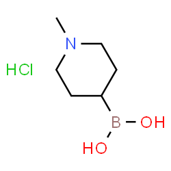 1-甲基哌啶-4-硼酸盐酸盐图片