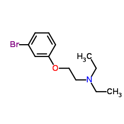 2-(3-Bromophenoxy)-N,N-diethylethanamine structure